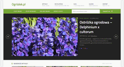 Desktop Screenshot of ogrodek.pl